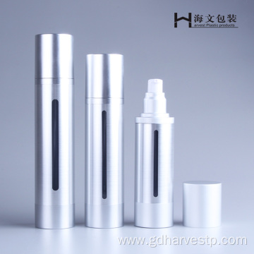 80ml 100ml 120ml Silver Airless Pump Bottle